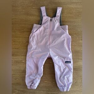 Toddler Patagonia snow bibs - size 24 months